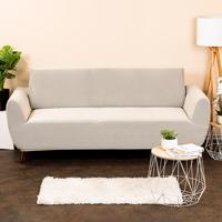 4Home Multielastyczny pokrowiec na kanapę 3-os. Comfort cream, kremowy, 180 - 220 cm