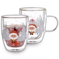 4Home Szklanka termiczna Mug Santa Hot&Cool 270 ml, 2 szt.