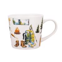 Altom Kubek porcelanowy Podróżnik w pudełku upominkowym, 400 ml