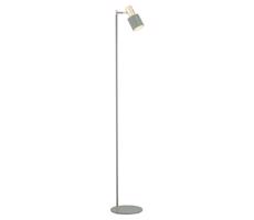 Argon 4271 - Lampa podłogowa DORIA 1xE27/15W/230V zielony/mosiądz