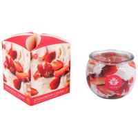 Arome Świeczka zapachowa w szkle Strawberry Cream, 90 g