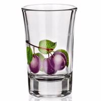 Banquet Komplet kieliszki Torino Plum 40 ml, 6 szt.