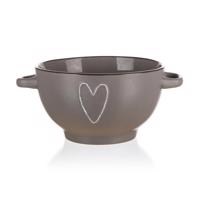 Banquet Miska ceramiczna HEART 660 ml,  brązowy