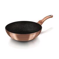 Berlinger Haus Wok patelnia Rosegold Metallic Line, 28 cm