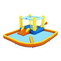 Bestway Nadmuchiwane centrum wodne z trampoliną Beach Bounce Water Park, 365 x 340 x 152 cm