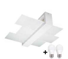 Brilagi - LED Plafon HERA 2xE27/7,5W/230V biały