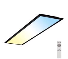 Brilo - LED Plafon ściemnialny PIATTO LED/24W/230V 100x25 cm + pilot