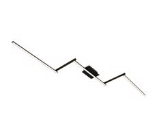 Briloner 3501-015 - LED Żyrandol natynkowy STAFF 5xLED/4,8W/230V czarny