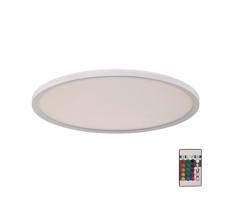 Briloner 7094-416 - LED RGBW Ściemnialny plafon SLIM LED/22W/230V + pilot