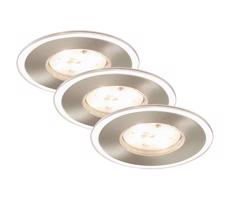 Briloner 7197-032-ZESTAW 3x LED Ściemnialne oświetlenie łazienkowe LED/4,5W/230V IP44