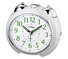 Casio - Alarm clock 1xLR14 biały/chrom