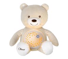 Chicco - Projektor z melodiami BABY BEAR 3xAAA beżowy