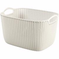 Curver Pojemnik do przechowywania Knit 19 l, kremowy