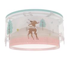 Dalber 61276 - Plafon dziecięcy LOVING DEER 2xE27/15W/230V