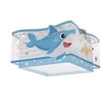 Dalber 63476 - Plafon dziecięcy BABY SHARK 2xE27/60W/230V