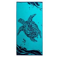 DecoKing Ręcznik plażowy Turtle, 90 x 180 cm