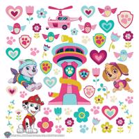 Dekoracja samoprzylepna Paw Patrol Be Happy, 30 x 30 cm