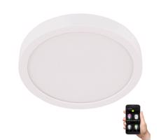 Eglo 30891 - LED Ściemniany plafon FUEVA LED/20,5W/230V IP44 biały