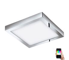 Eglo 33668-LED RGBW Ściemnialne oświetlenie łazienkowe FUEVA-C 21W/230V 30x30cm