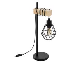 Eglo 43136 - Lampa stołowa TOWNSHEND 1xE27/60W/230V