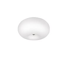 EGLO 86812 - Lampa Plafon Kinkiet OPTICA 2xE27/60W biały/opalowe szkło