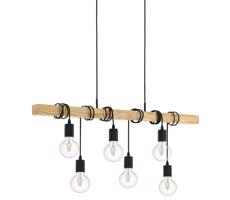 Eglo 95499 - Lampa wisząca TOWNSHEND 6xE27/60W/230V