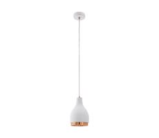 Eglo 96871 - Lampa wisząca COCNO 1xE27/60W/230V biały