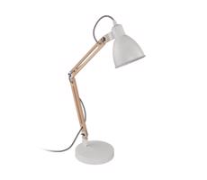 Eglo 96957 - Lampa stołowa TORONA 1 1xE14/28W/230V biała