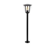 Eglo 98123 - Lampa zewnętrzna MONREALE 1xE27/60W/230V IP44 wysokość 995 czarna