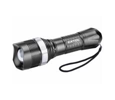 Extol - LED Latarka LED/1W/3xAA czarna