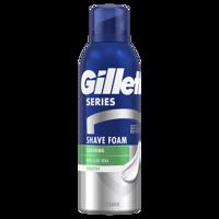 Gillette Pianka do golenia Series Sensitive 200 ml