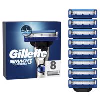 Głowice Gillette Mach3 Turbo, 8 szt.