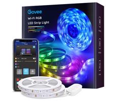 Govee - Wi-Fi RGB Inteligentna taśma LED 10m