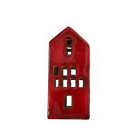 InDecor Domek z drewna mango Red, 5 x 4,5 x 12 cm