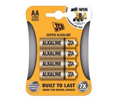 JCB-LR06-4B - 4 szt. Bateria alkaliczna AA 1,5V