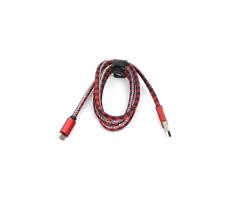 Kabel USB Złącze USB A / Micro USB 1m czerwony