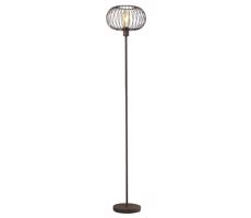 KL107012 - Lampa podłogowa WIRE 1xE27/15W/230V brązowy