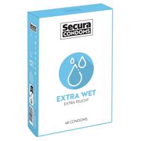 Kondomy Secura Extra Wet, 48 szt.