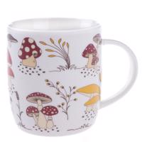 Kubek porcelanowy Grzyby, 370 ml