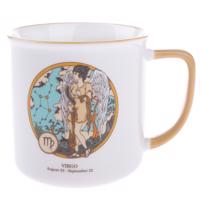 Kubek porcelanowy Zodiak - Panna, 460 ml