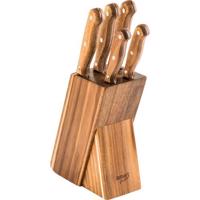 Lamart LT2080 Wood set 5 noży w bloku