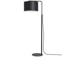 Lampa podłogowa ARDEN 1xE27/60W/230V czarny/biały