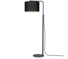 Lampa podłogowa ARDEN 1xE27/60W/230V czarny/złoty