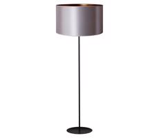 - Lampa podłogowa CANNES 1xE27/15W/230V 45 cm srebrny/miedź/czarny