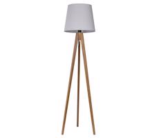 Lampa podłogowa CONE 1xE27/60W/230V dąb szary