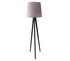 Lampa podłogowa CONE 1xE27/60W/230V wenge szary