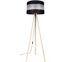 Lampa podłogowa CORAL 1xE27/60W/230V brązowy/czarny/złoty