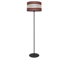 Lampa podłogowa HELEN 1xE27/60W/230V brązowy/czarny/złoty