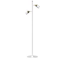 Lampa podłogowa JOKER 2xGU10/25W/230V biały/guldfarvet