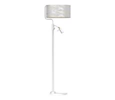 Lampa podłogowa SENSO 1xE27/40W/230V + 1xGU10/7W biały